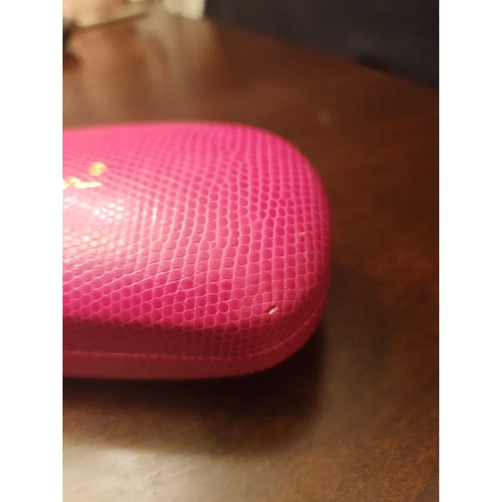 Lilly Pulitzer Bright Pink Glasses Case